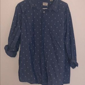 Dockers Anchor Long Sleeve Button Down